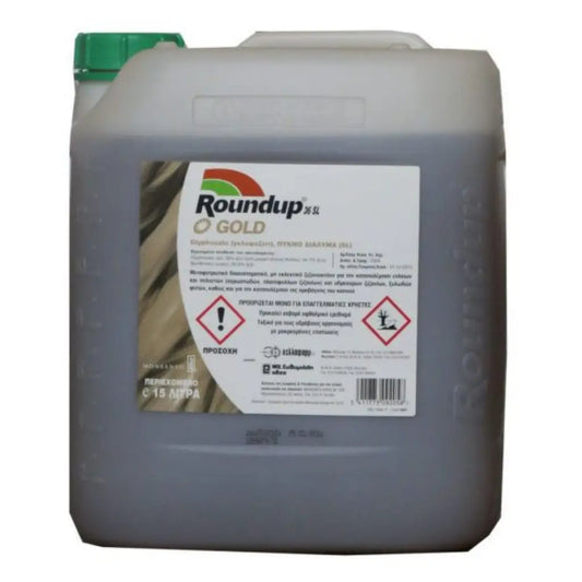 Roundup Gold 36 SL 15L - Désherbant au Glyphosate